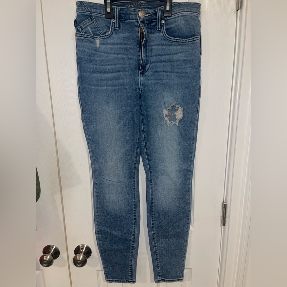 Rock & Republic Denim Rx The Slimming Denim Cure High Roller Legging 8M